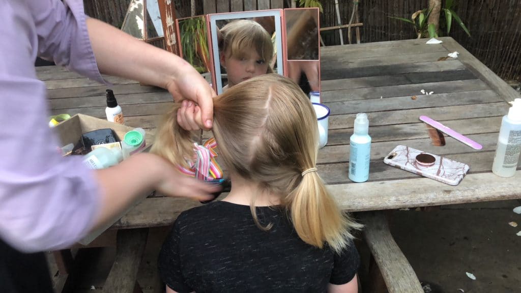 how to do your daughters hair