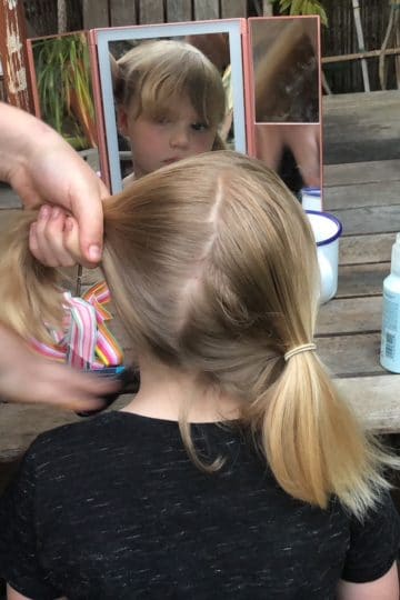 how to do your daughters hair