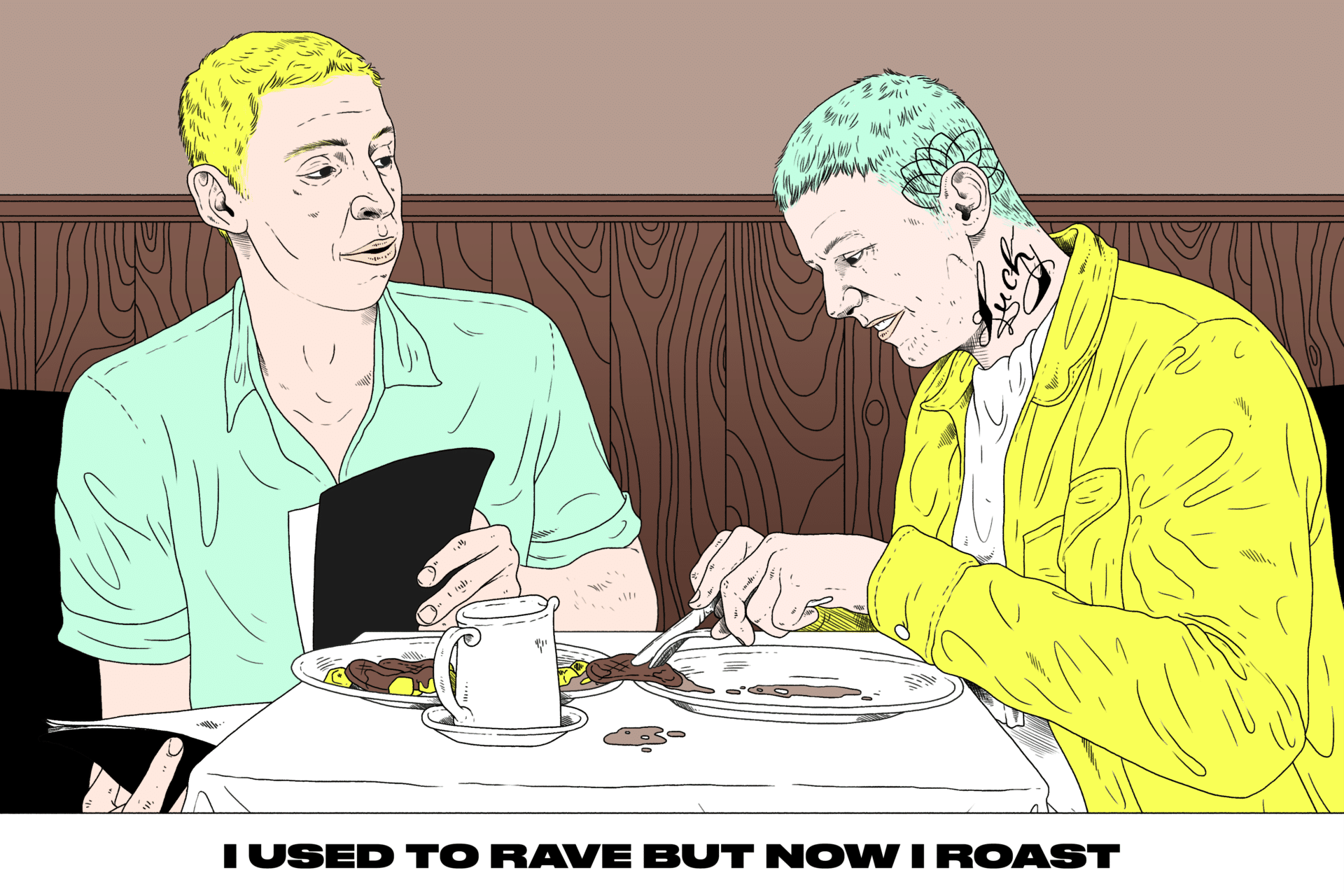 Professor Green and Example