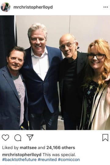 Back to the Future cast