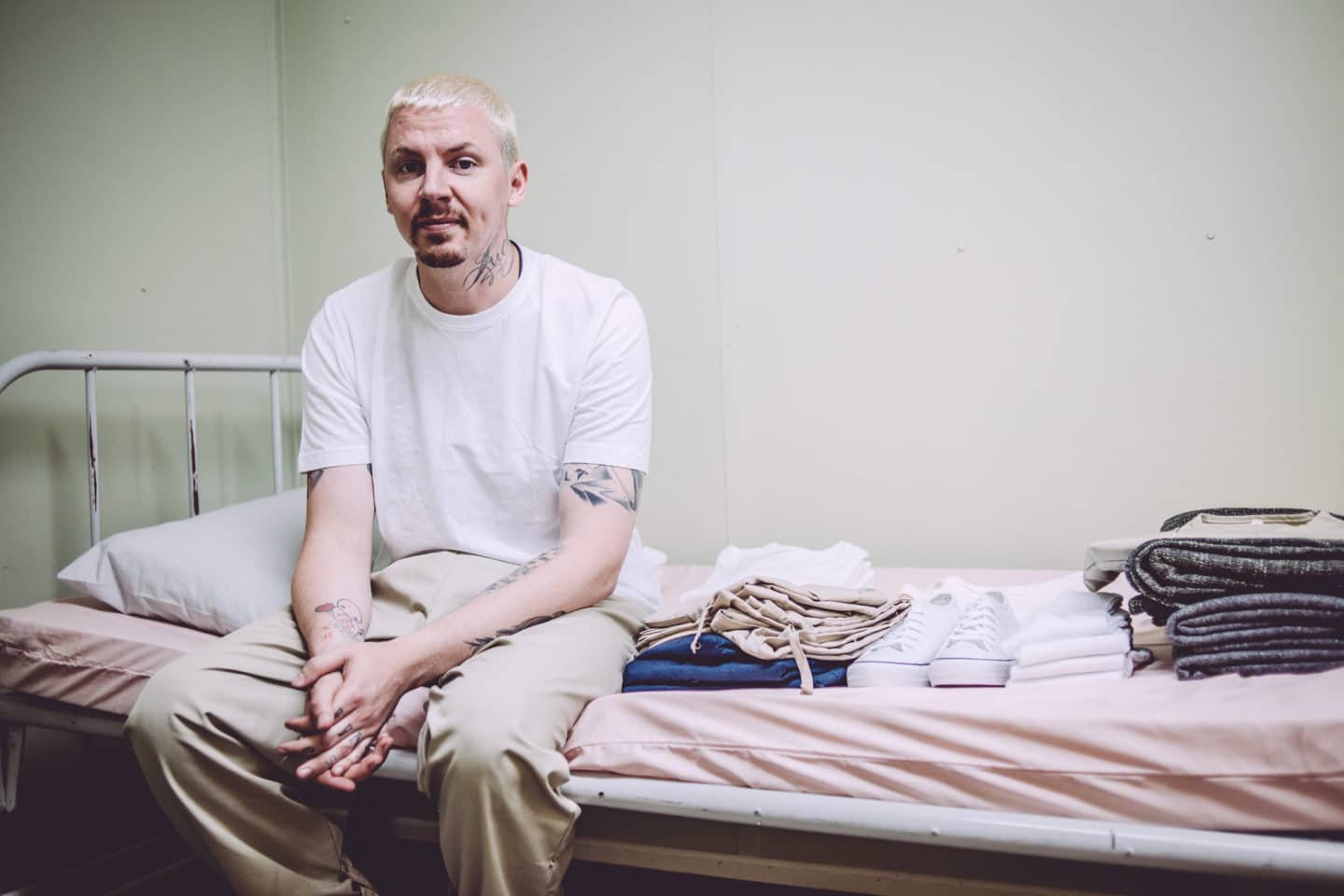 Professor Green in solitary