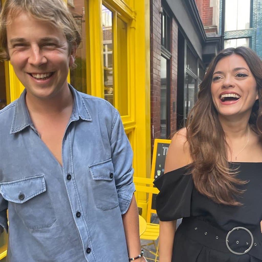 Tom Odell and Iraina in Soho